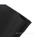 Polyester tricot fabric plain weave interlining